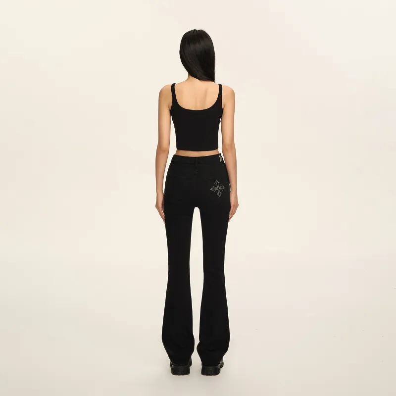 CLIMAX VISION Jeans Women's Black-5