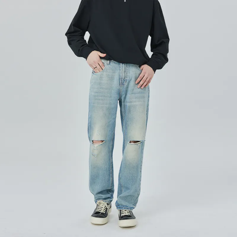 CLIMAX VISION Jeans Unisex Denim Blue-2