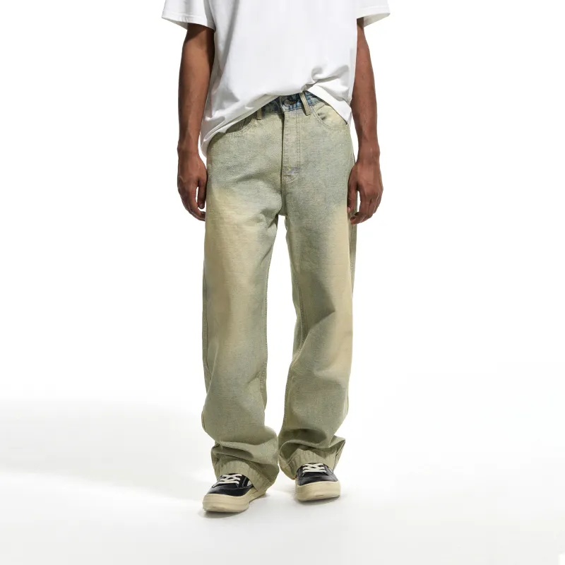 CLIMAX VISION Jeans Men's Washable Light Blue-2