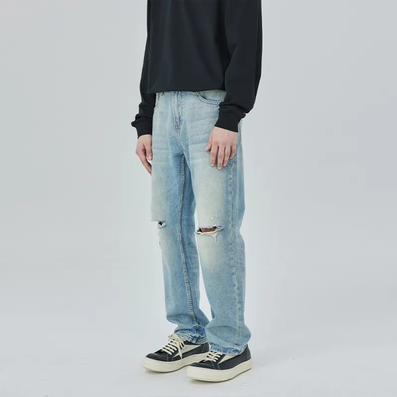 CLIMAX VISION Jeans Unisex Denim Blue-4