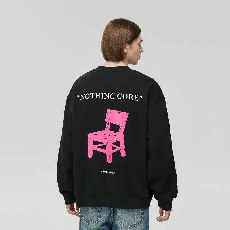 CLIMAX VISION Sweatshirt Unisex Black-5