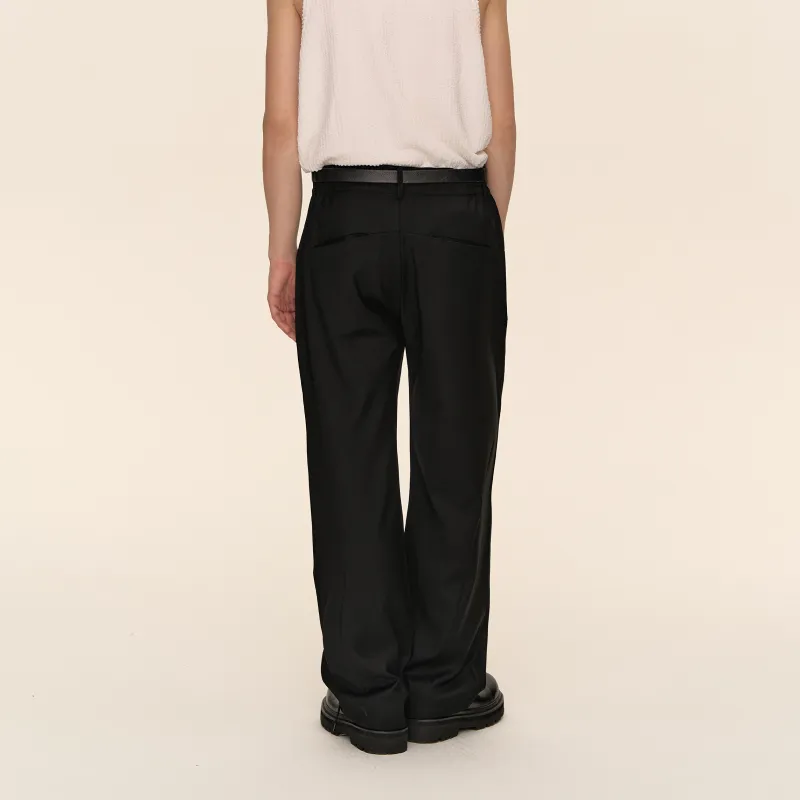 CLIMAX VISION Suit Trousers Men Black-4