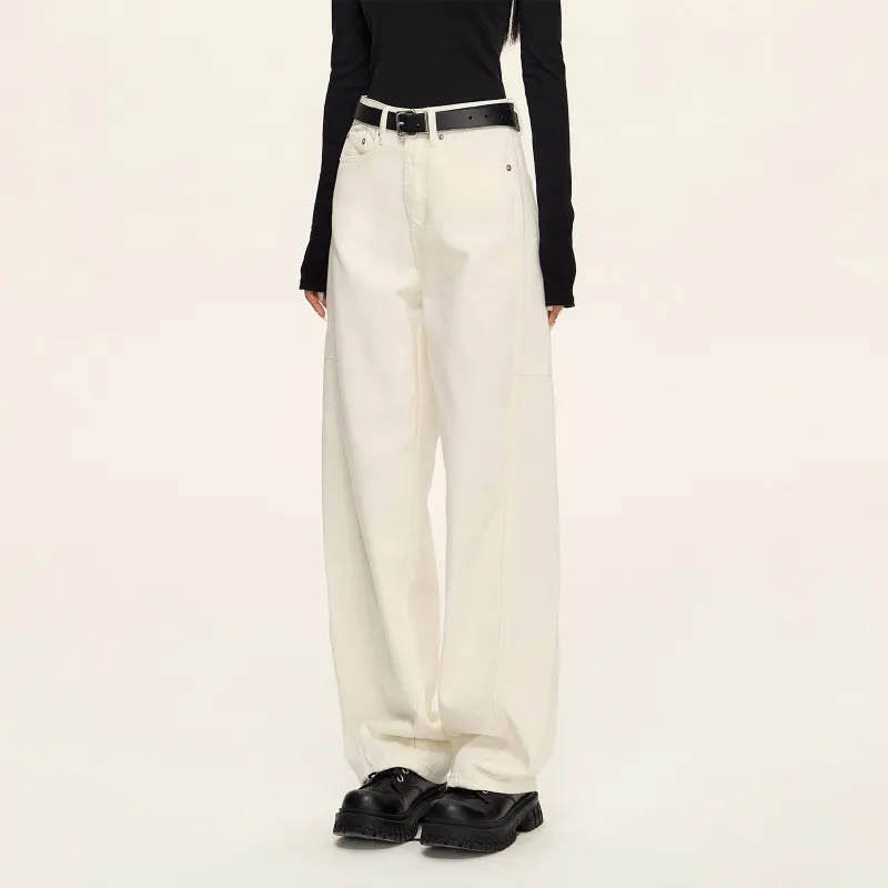 CLIMAX VISION Jeans Women's Cloudy White-3