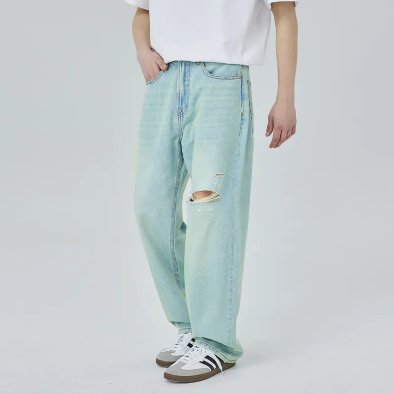 CLIMAX VISION Jeans Unisex Vintage Faded-2