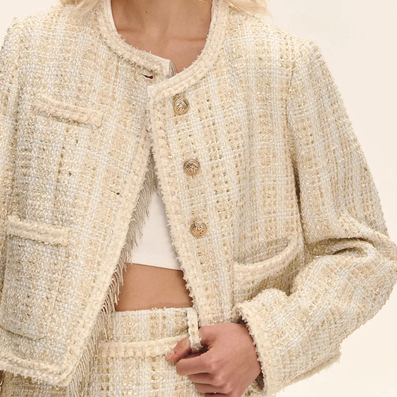 CLIMAX VISION Jacket Women's Light Champagne-2