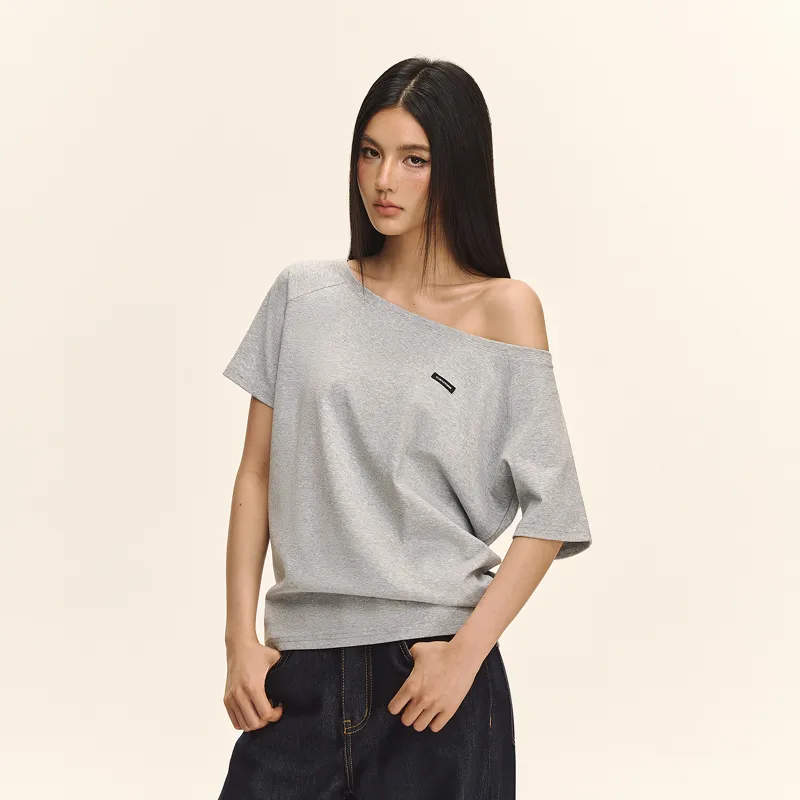 CLIMAX VISION Drop Shoulder Sleeve T Shirt Women's-7