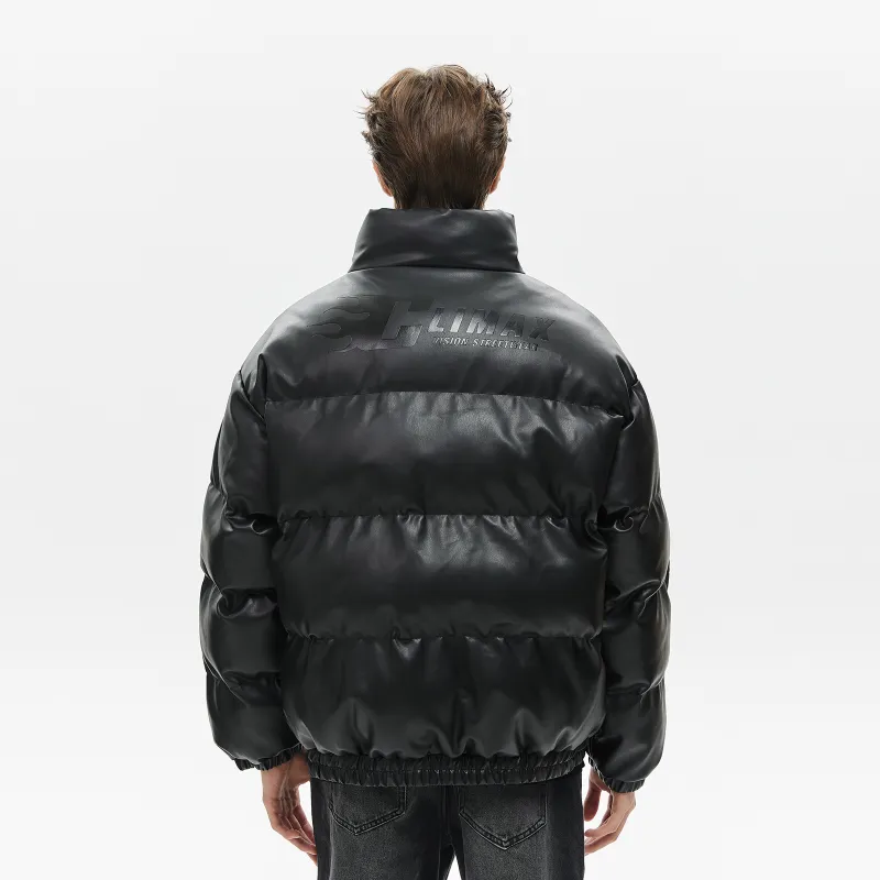 CLIMAX VISION Puffer Jacket Unisex Black-4
