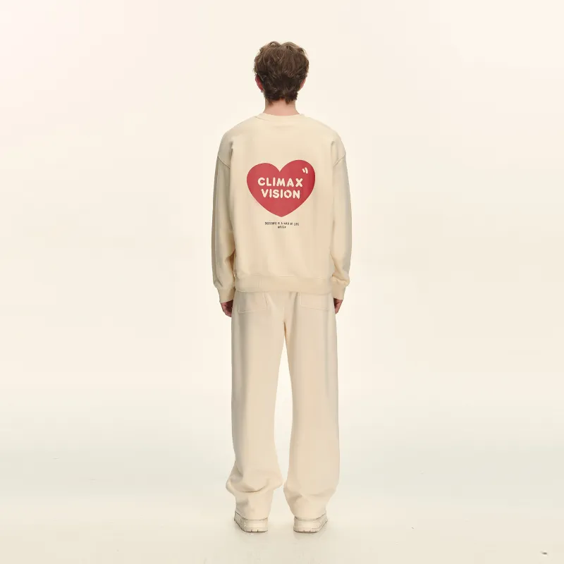 CLIMAX VISION Heart Sweatshirt Unisex-2
