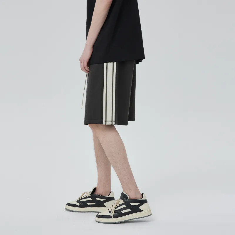 CLIMAX VISION Casual Shorts Unisex Carbon Black-4