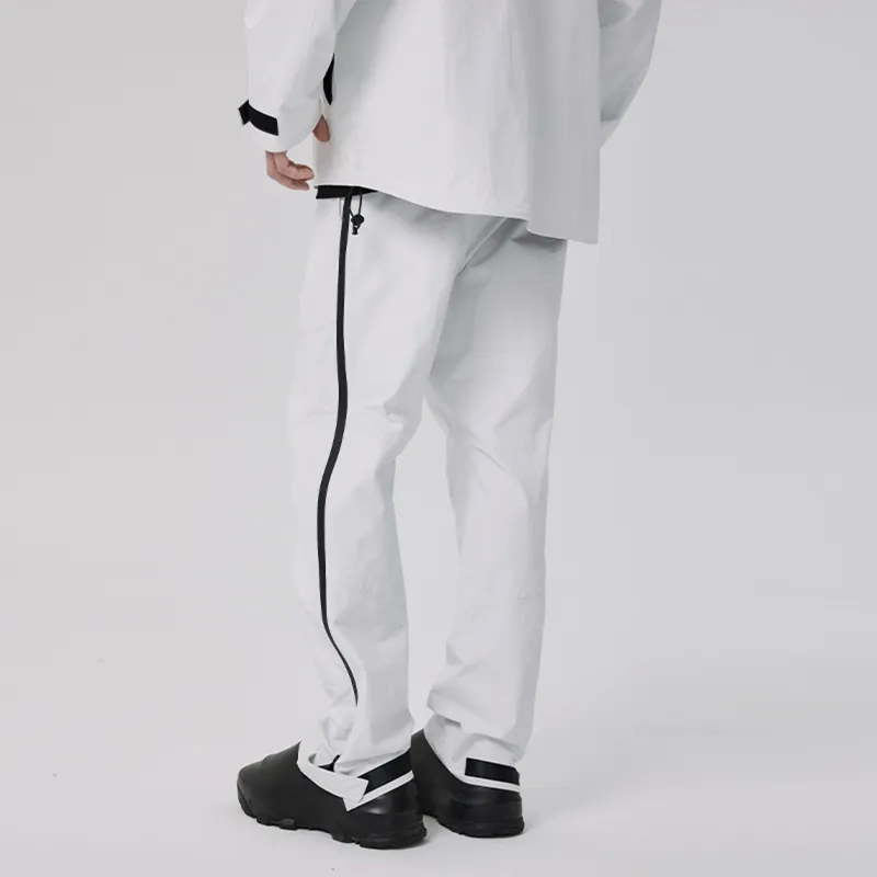 CLIMAX VISION Casual Pants Unisex Snow Mountain White-3