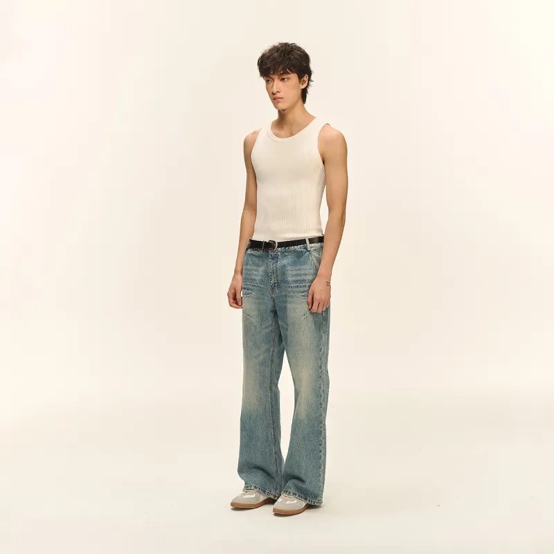 CLIMAX VISION Jeans Men's Vintage Blue-6