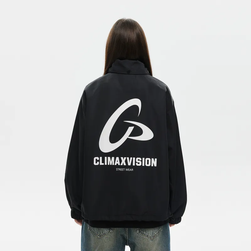 CLIMAX VISION Frisbee Series Jackets Unisex Black-4