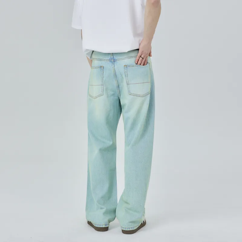 CLIMAX VISION Jeans Unisex Vintage Faded-4
