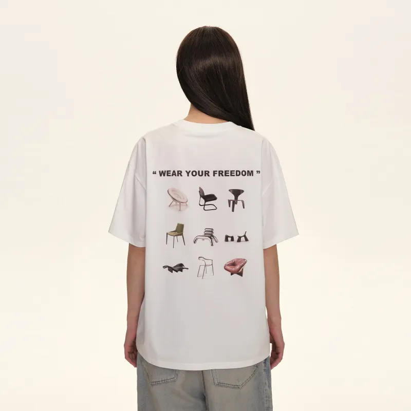CLIMAX VISION T Shirt Unisex White-3