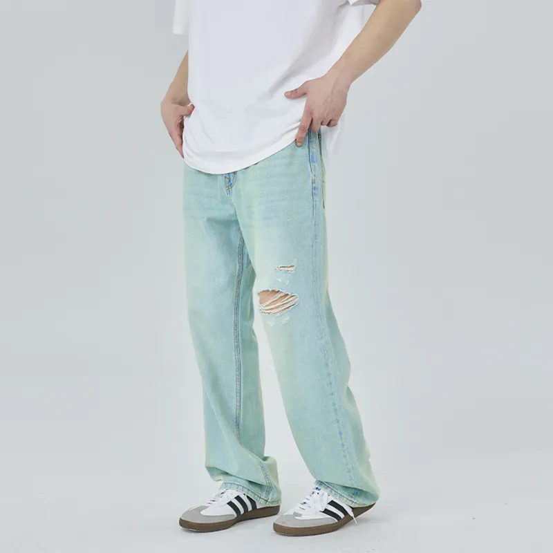 CLIMAX VISION Jeans Unisex Vintage Faded-5
