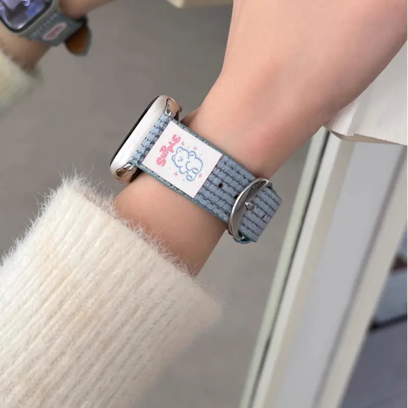 KVZUVUU Watch Band Apple Compatibility Leather-22