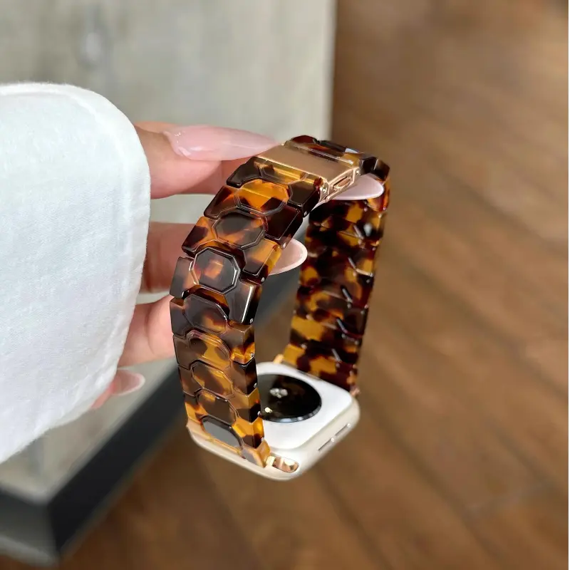 KVZUVUU Apple Compatibility Watch Band Resin Material-2