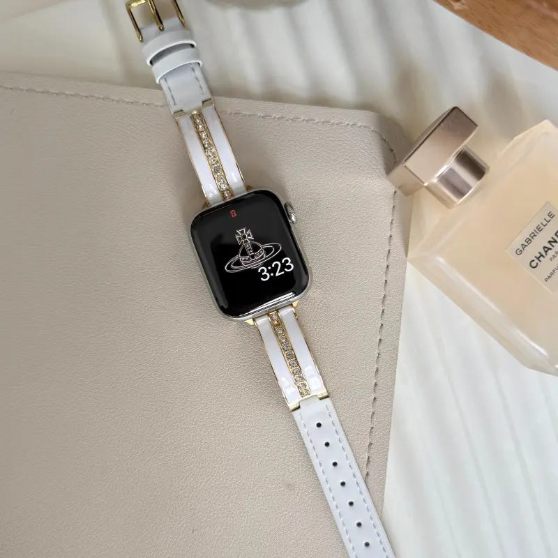 KVZUVUU Watch Band Apple Compatibility Metal-3