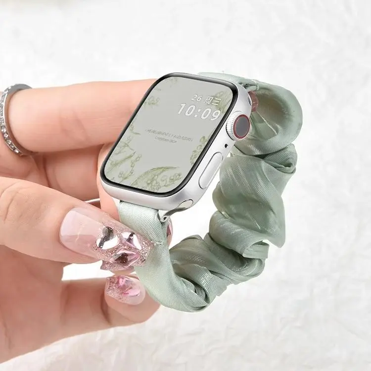 KVZUVUU Apple Compatibility Watch Band 123mm Chiffon Ice Silk Material-15