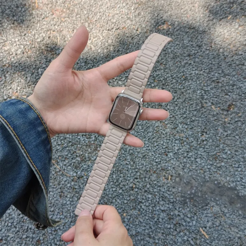 KVZUVUU Apple Compatibility Watch Band Cowhide Leather Material-21