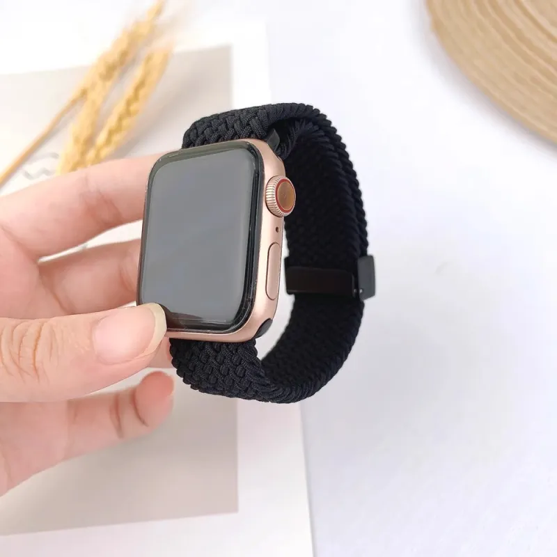 KVZUVUU Watch Band Apple Compatibility Nylon Material-1