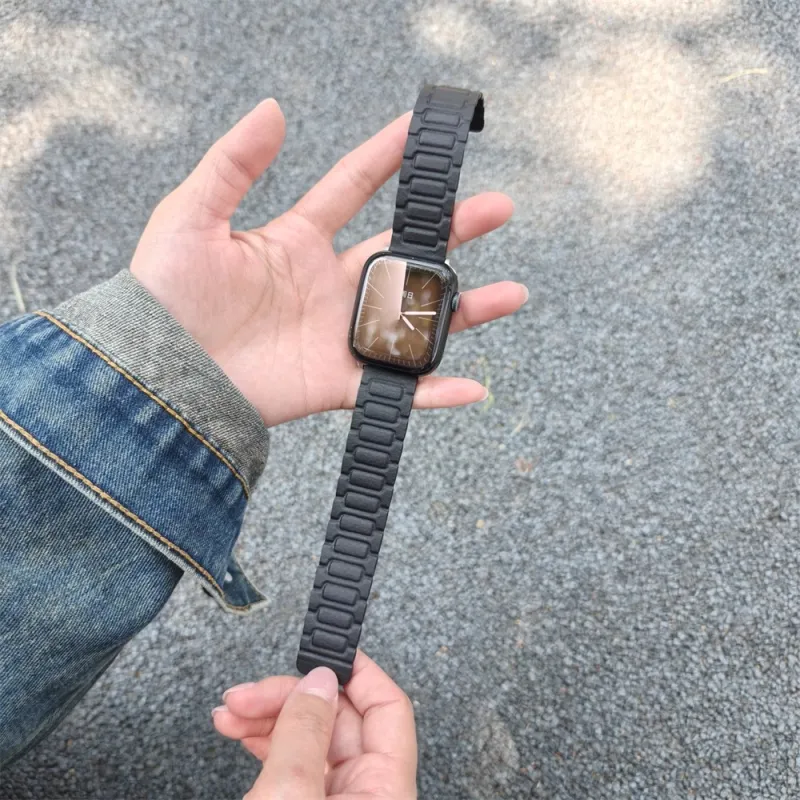 KVZUVUU Apple Compatibility Watch Band Cowhide Leather Material-26