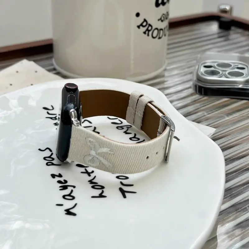 KVZUVUU Watch Band Apple Compatibility Metal-2