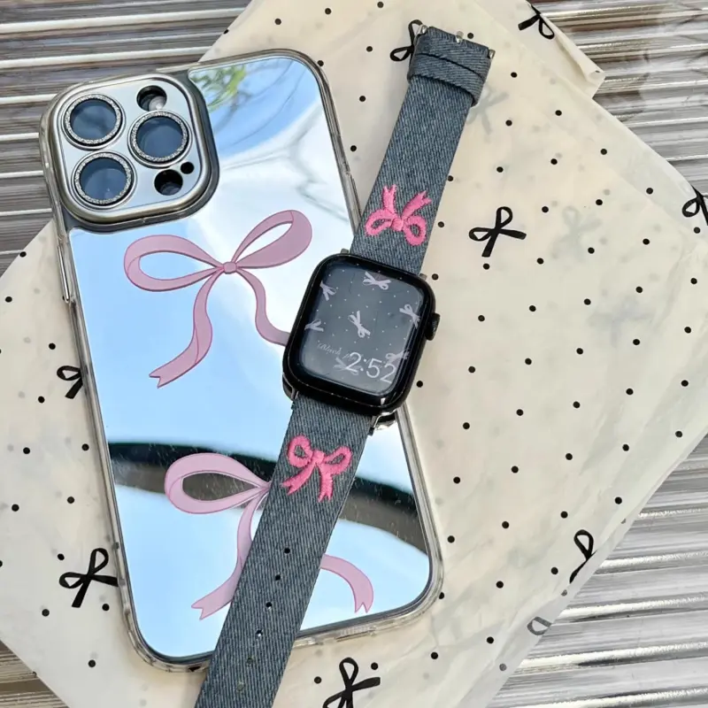 KVZUVUU Watch Band Apple Compatibility Metal-7