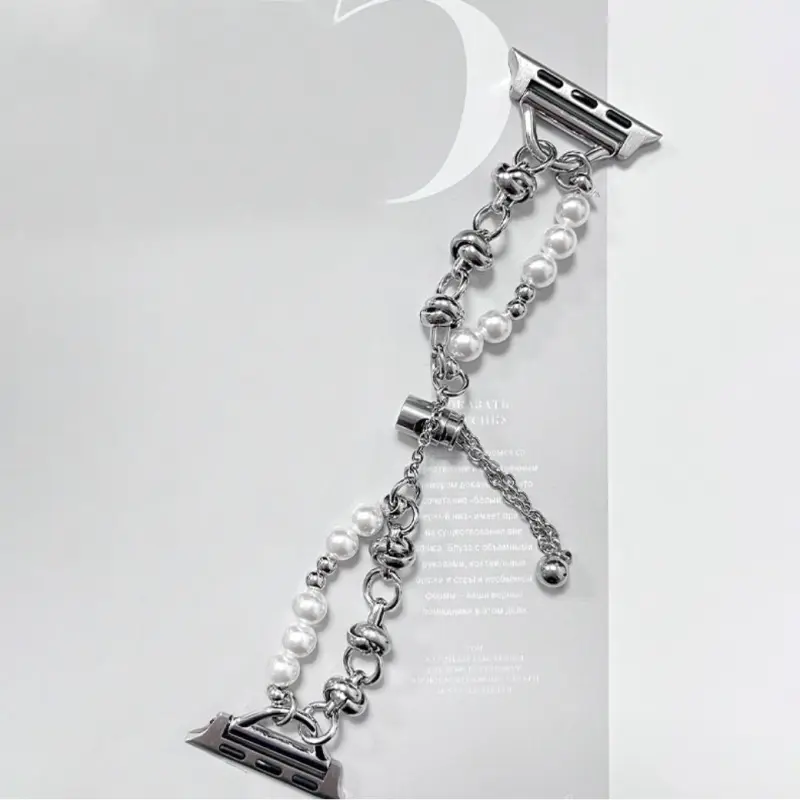 KVZUVUU Apple Compatibility Watch Band 135 180mm Metal-4