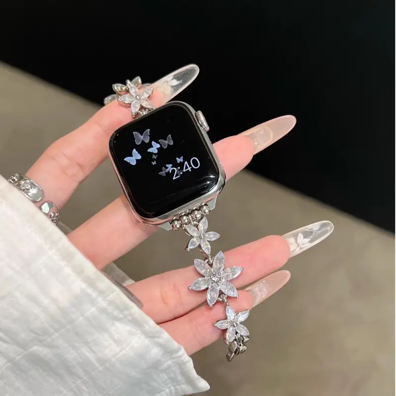 KVZUVUU Watch Band Apple Compatibility Metal-28