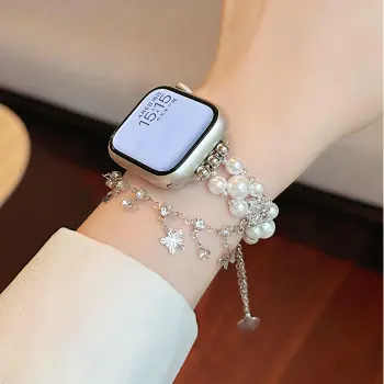 KVZUVUU Apple Compatibility Watch Band Metal