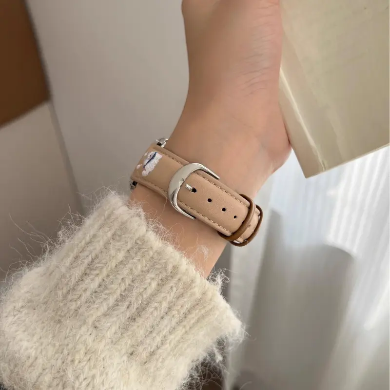 KVZUVUU Apple Compatibility Watch Band Metal-9
