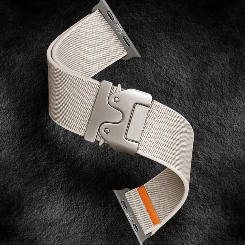KVZUVUU Apple Compatibility Watch Band Nylon Material-2