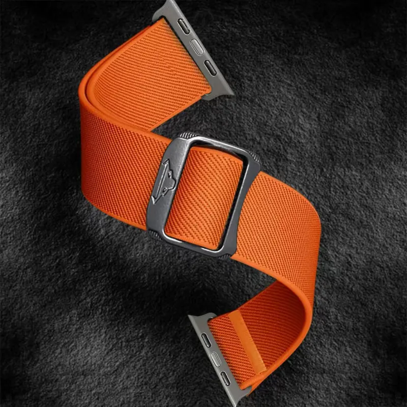 KVZUVUU Apple Compatibility Watch Band Nylon Material-5