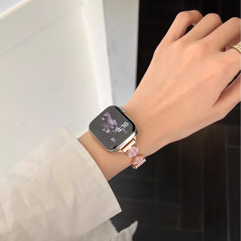 KVZUVUU IwatchS10/s9/8/7/6/Ultra Apple Compatibility Watch Band Cowhide Leather Material-6