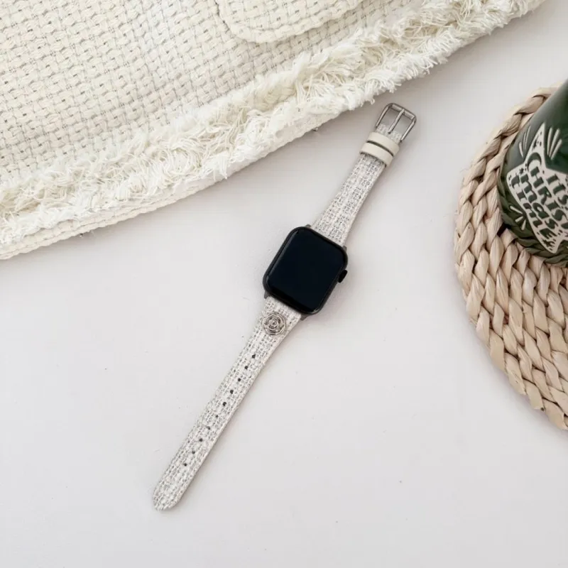 KVZUVUU Apple Compatibility Watch Band Fabric Material-11