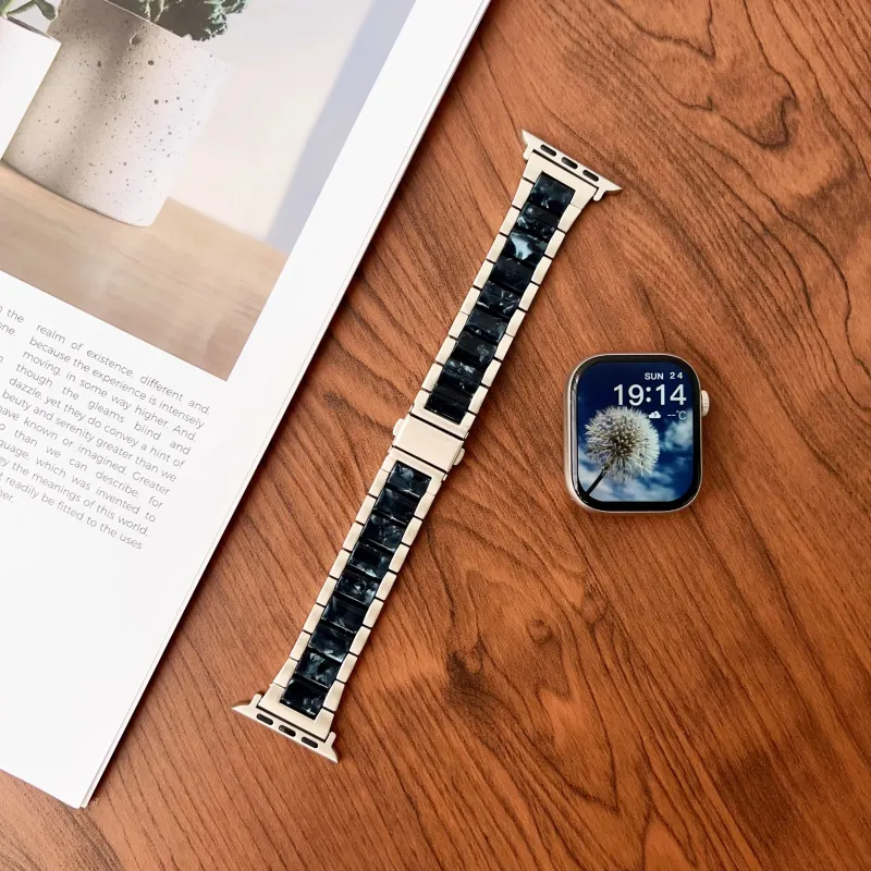 KVZUVUU Apple Compatibility Watch Band Metal-27