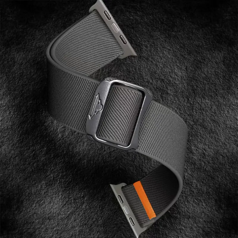 KVZUVUU Apple Compatibility Watch Band Nylon Material-9