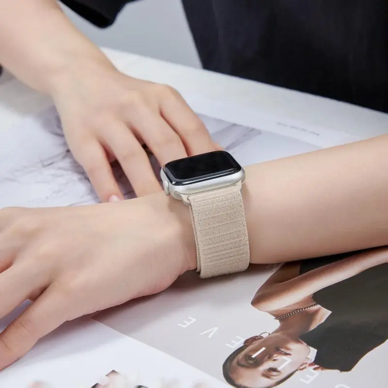KVZUVUU Apple Compatibility Watch Band 287mm Nylon Material-7