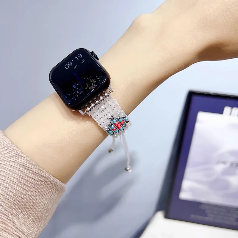 KVZUVUU Apple Compatibility Watch Band Fabric Material-13