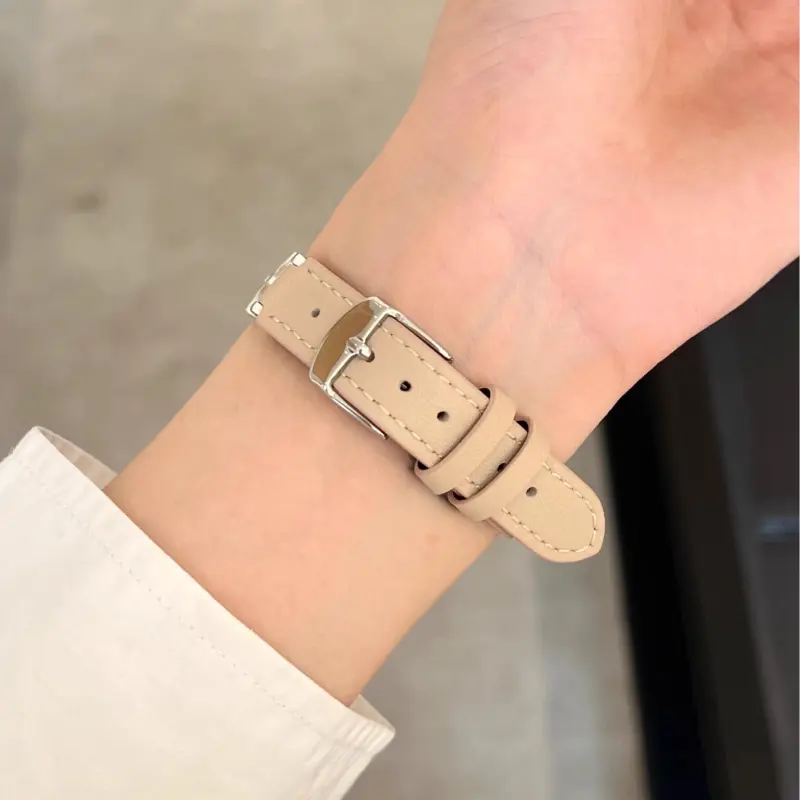 KVZUVUU IwatchS10/s9/8/7/6/Ultra Apple Compatibility Watch Band Cowhide Leather Material-13