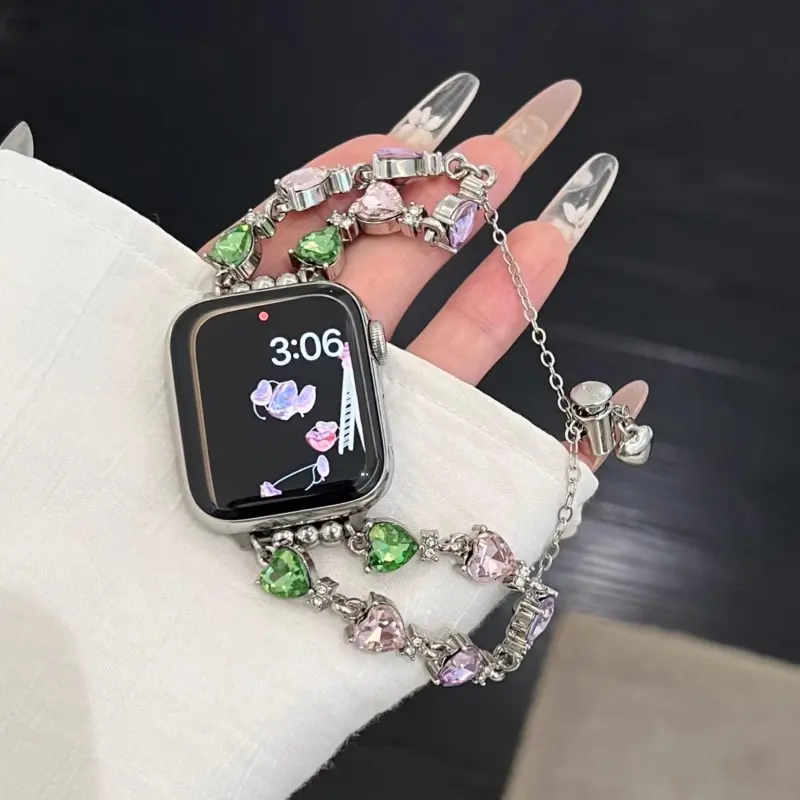 KVZUVUU Watch Band Apple Compatibility Metal-18