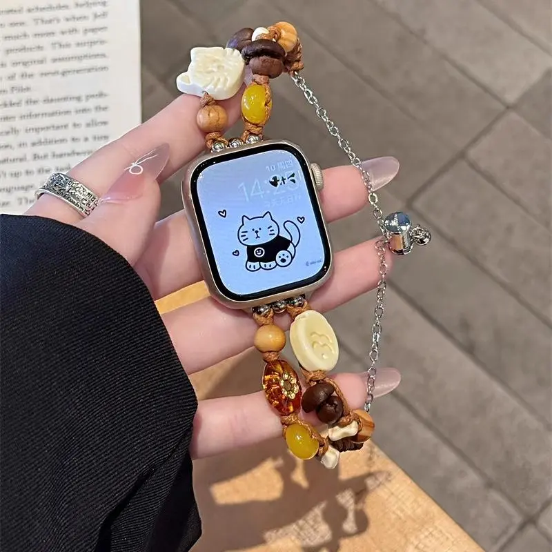 KVZUVUU Apple Compatibility Watch Band Metal-3