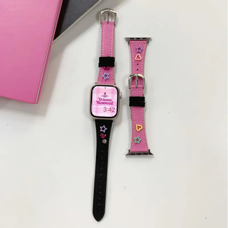 KVZUVUU Watch Band Apple Compatibility Canvas Material-7