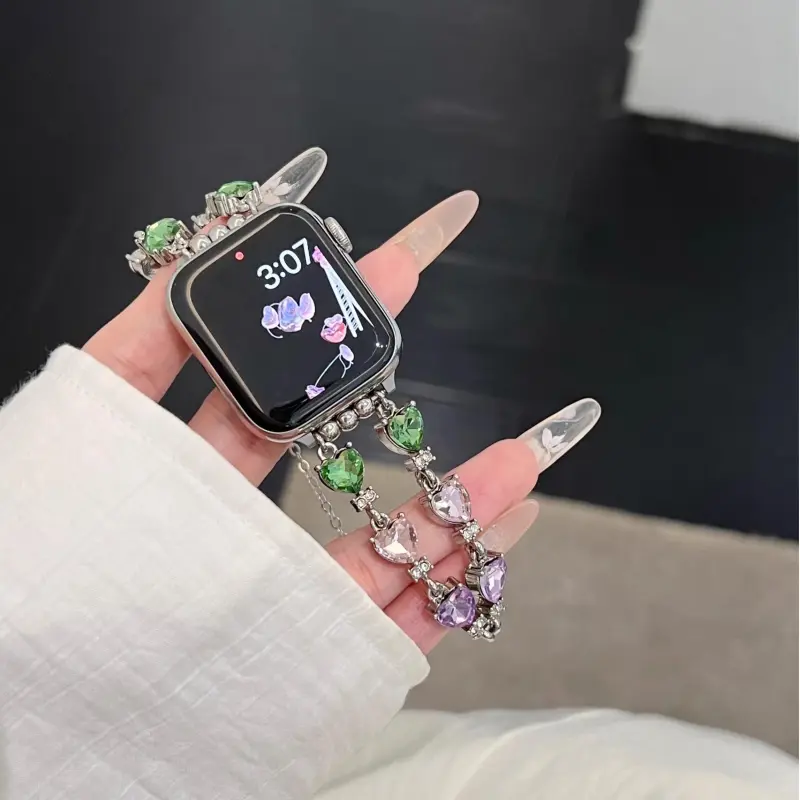 KVZUVUU Watch Band Apple Compatibility Metal-19