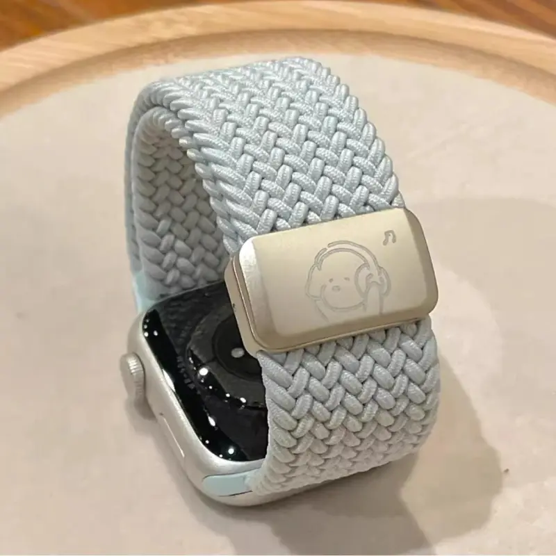 KVZUVUU IwatchS10/s9/8/7/6/Ultra Apple Compatibility Watch Band Metal-6