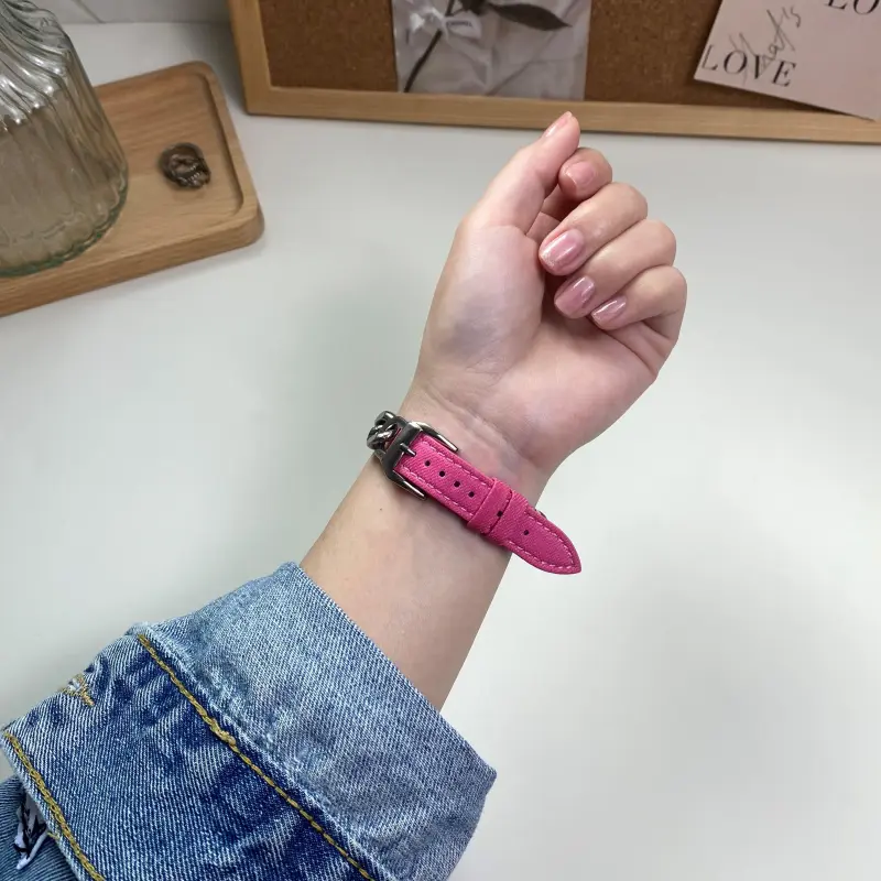 KVZUVUU Apple Compatibility Watch Band Metal-22