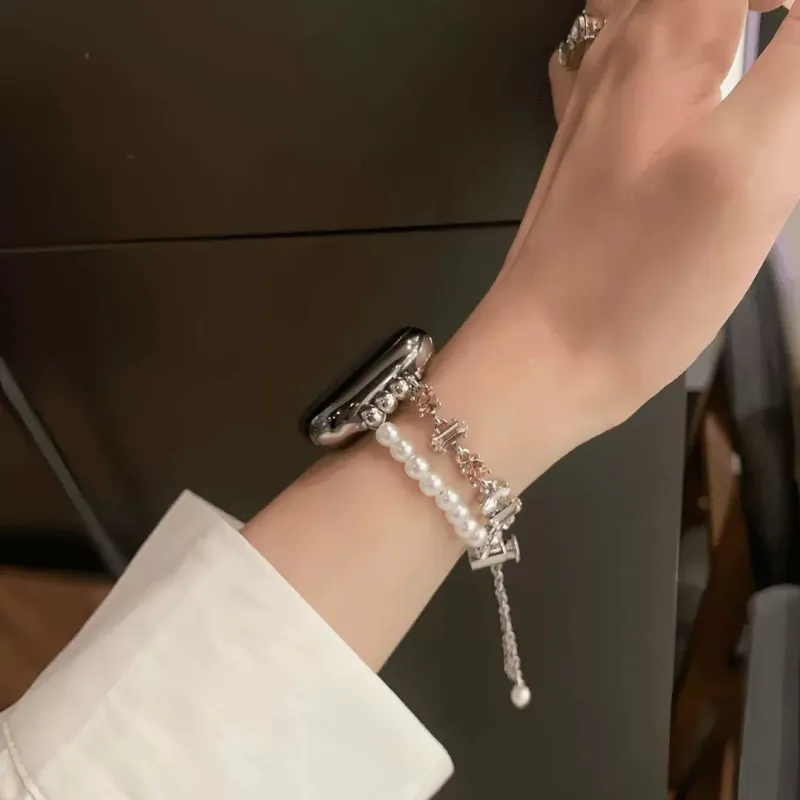 KVZUVUU Apple Compatibility Watch Band Metal-2