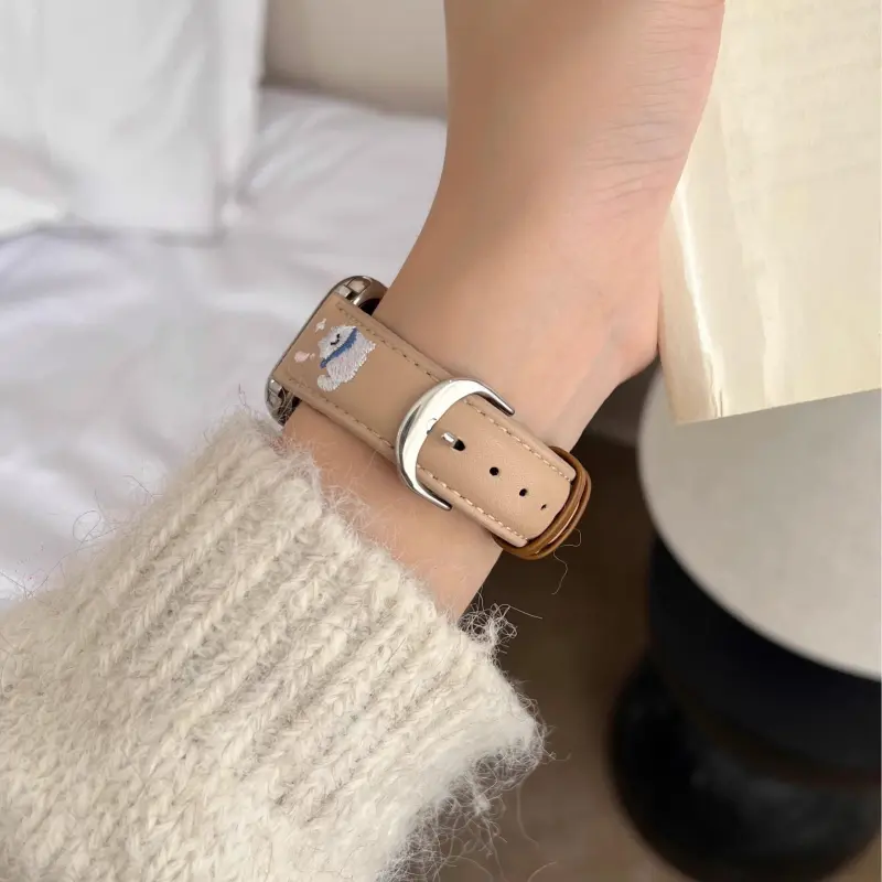 KVZUVUU Apple Compatibility Watch Band Metal-8