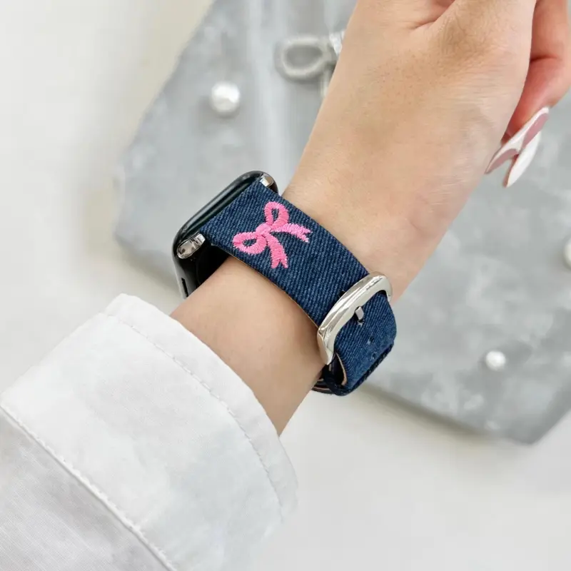 KVZUVUU Watch Band Apple Compatibility Metal-13